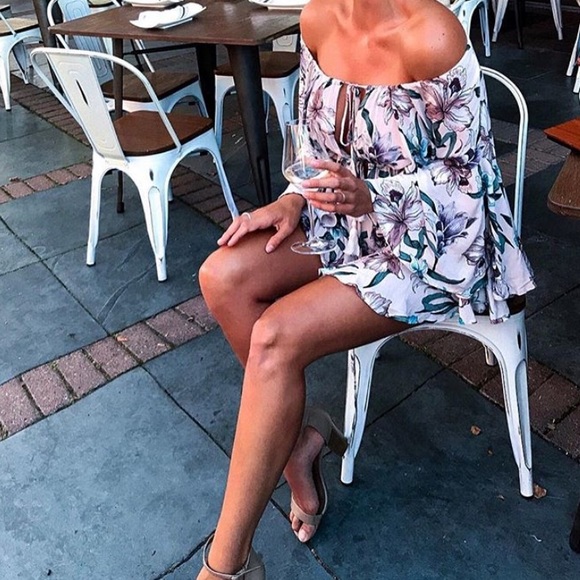 Flowy Double Drawstring Romper - Picture 2 of 5